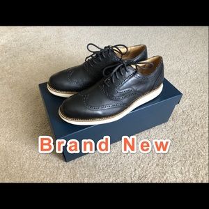 Cole Haan Grand Black WNG Oxfords